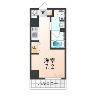 ウィズイン北花田【9階】の間取り