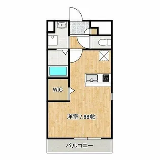 アンプルールユートピア【1階】の間取り