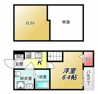 ノスタルジック金岡【1階】の間取り