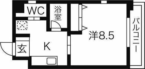 E-HOUSE【3階】の間取り
