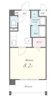 ドゥジェーム・パレー【2階】の間取り