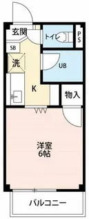 Surplus Verde【101号室】の間取り