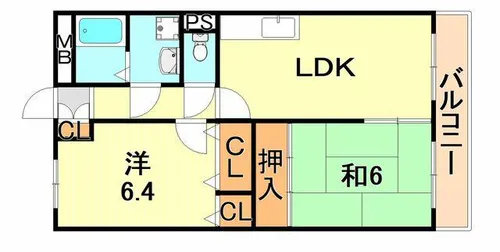カーサベガ【3階】の間取り