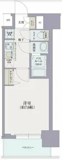 プランドール江戸堀レジデンス【6階】の間取り