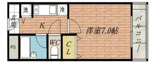 コンフォート【1階】の間取り