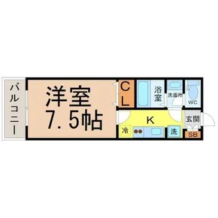 KDXレジデンス神宮前【12階】の間取り