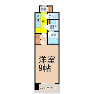 フローラル東別院【7階】の間取り