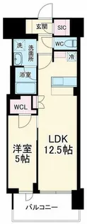 スプランディッド本町グラン【10階】の間取り