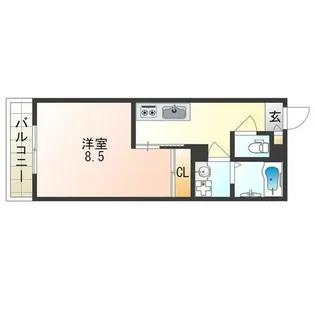 Grandtic Plaisir【1階】の間取り