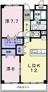 ラフォーレ広畑【3階】の間取り