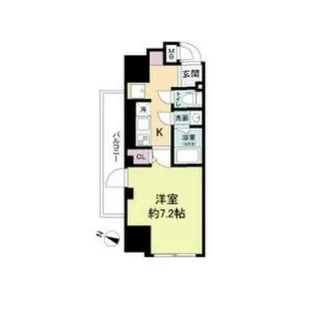 アプリーレ三宮イースト【12階】の間取り