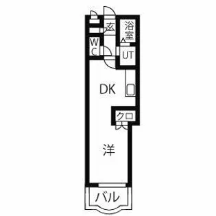 ドムス本山【1階】の間取り