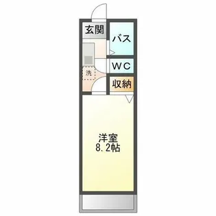コバヤシビル【308号室】の間取り