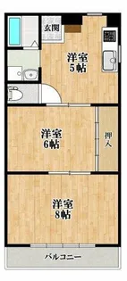 第二セイワコート【2階】の間取り