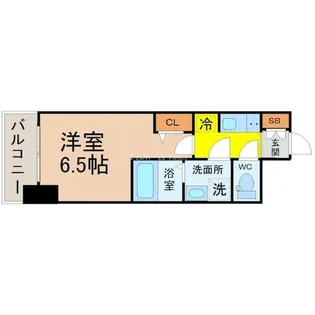 S-RESIDENCE今池駅前【8階】の間取り