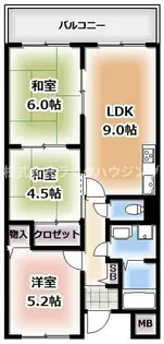 コンフォートステージⅠ【3階】の間取り