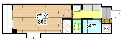 アベニュー竹末【5階】の間取り