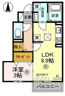 Fortuna【1階】の間取り