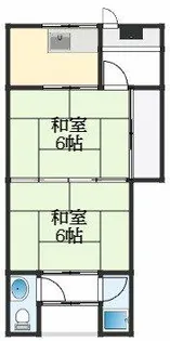 大阪府堺市西区鳳西町3丁【マンション】の間取り
