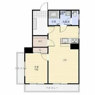 深山マンション【2階】の間取り