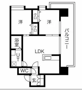 W.O.B.KYOBASHI【11階】の間取り