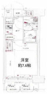 サムティ福島PORTA【3階】の間取り