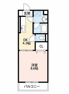 Viola【2階】の間取り