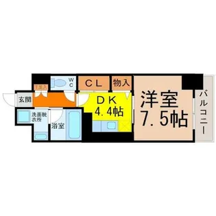 シグナス【4階】の間取り