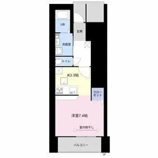 アムール【1階】の間取り