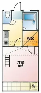 ウイングコート三ノ輪【203号室】の間取り