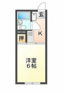 パル23【205号室】の間取り