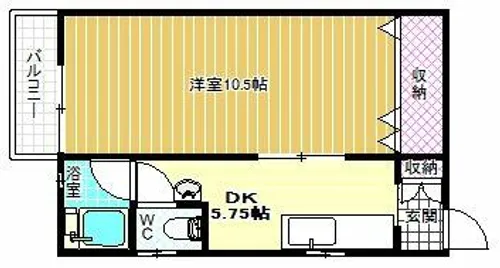 恵マンション【2階】の間取り