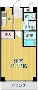 シティアイランド【4階】の間取り