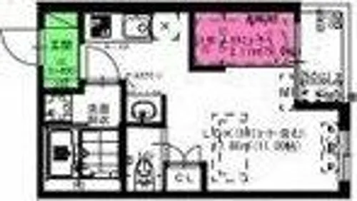 Miraile(ミライル)【3階】の間取り