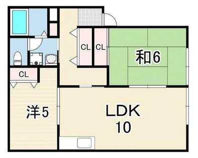 メゾン匠【2階】の間取り