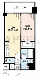 グランカーサ新大阪SOUTH【8階】の間取り