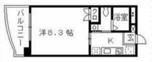 アセットヒルズディアフィオーレ博多【6階】の間取り