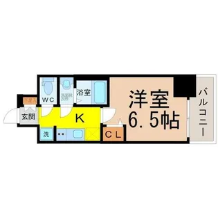 プレサンス新栄ユリシス【8階】の間取り