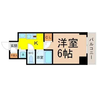 プレサンス鶴舞グリーンパーク【7階】の間取り