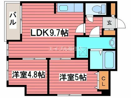 カサトレスベレーザ【6階】の間取り
