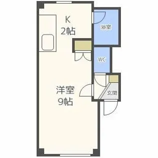 ハイアット麻生【105号室】の間取り