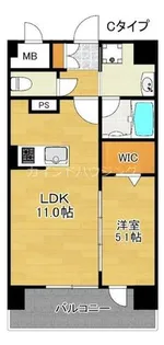 ラ・リヴィエール【2階】の間取り