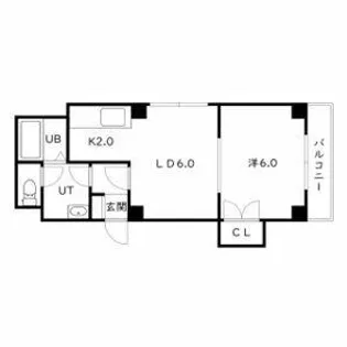 コーポ N44【3階】の間取り
