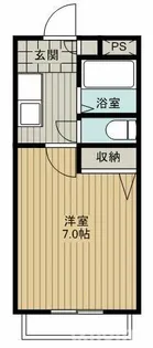 セシルコート【2階】の間取り