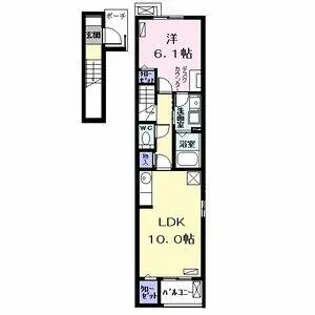 バーベナ【2階】の間取り