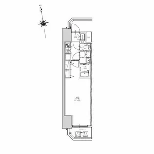 CREST TAPP金山【201号室】の間取り
