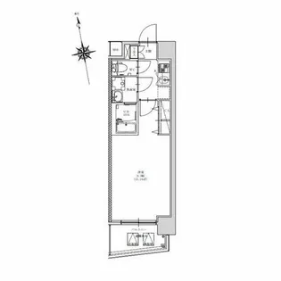 CREST TAPP金山【207号室】の間取り