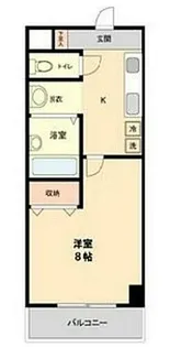 リアライズ黄金【5階】の間取り
