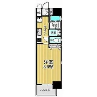 セレニティー名駅【5階】の間取り