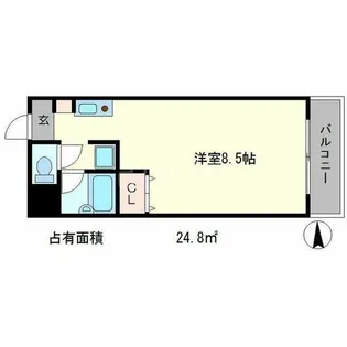 Liberty HouseⅡ【4階】の間取り